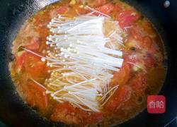 番茄金针菇汤的做法图解9