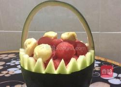 西瓜水果篮的做法图解12