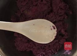 自制紫薯饼～的做法图解1