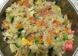 炒米饭的做法图解4