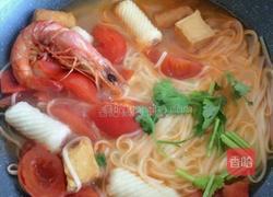 鲜虾丸子面的做法图解8