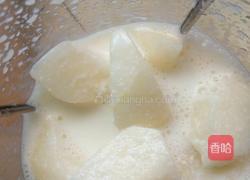 梨子奶昔的做法图解3