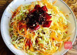 炝拌黄豆芽的做法图解7