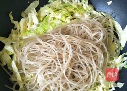 卷心菜炒粉丝的做法图解9