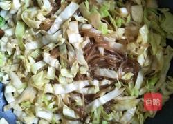 卷心菜炒粉丝的做法图解11