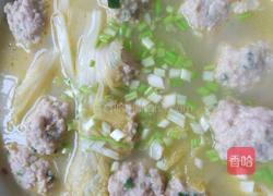 鱼汤圆子的做法图解5