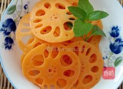 橙汁藕片的做法图解5