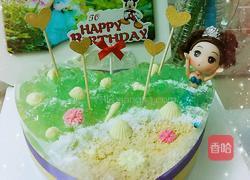 海洋芒果慕斯蛋糕(10寸)的做法图解18