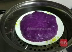 紫薯糯米糍的做法图解3