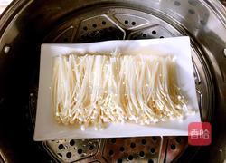 蒜蓉剁椒金针菇的做法图解3