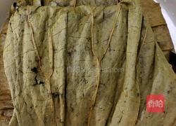 排骨糯米荷叶饭的做法图解6