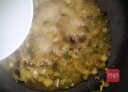 尖椒羊肉茄子打卤面的做法图解5