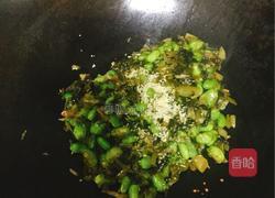 雪菜毛豆子的做法图解5