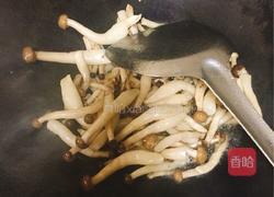 淡菜肉炒蘑菇的做法图解3