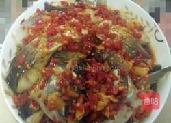 蒸剁椒鳙鱼的做法图解6