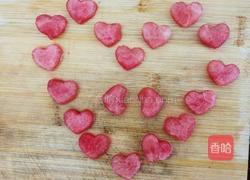 爱心西瓜冰的做法图解2