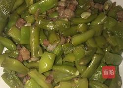 扁豆炖五花的做法图解5