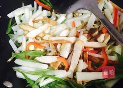 黄瓜炒香干的做法图解6