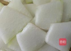 蜜制肉末冬瓜的做法图解2