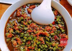 豇豆榄菜面的做法图解9