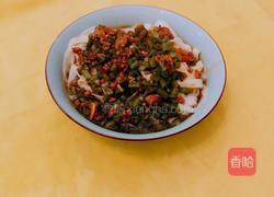豇豆榄菜面的做法图解10