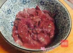 面酱爆猪肝的做法图解2