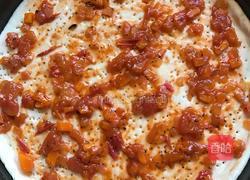 鲜虾培根披萨的做法图解7