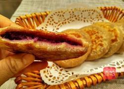 桂花糖全麦紫薯饼的做法图解16