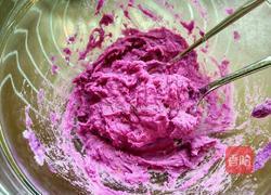 桂花糖全麦紫薯饼的做法图解4