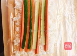 黑白芝麻寿司的做法图解5