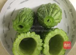 苦瓜酿肉的做法图解2