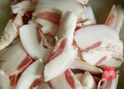 豆角腐竹炒肉片的做法图解4