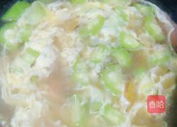 三鲜丝瓜汤的做法图解8