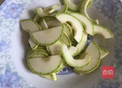 角瓜炒鸡蛋的做法图解2