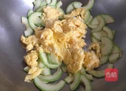 角瓜炒鸡蛋的做法图解7