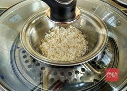 香菇虾仁三色藜麦饭团的做法图解4