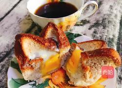 鸡蛋吐司杯的做法图解6