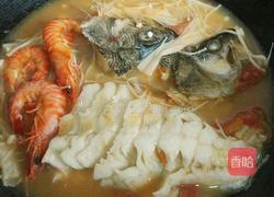 酸辣鲈鱼斑节虾汤的做法图解9