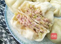 猪肉包菜馅包子的做法图解17
