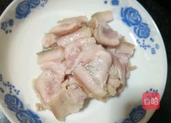 干茶树菇炒五花肉的做法图解2