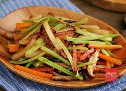 营养健康的美味小炒 腊肉蔬菜炒年糕的做法图解14