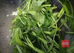 腐乳蒜蓉炒空心菜的做法图解4