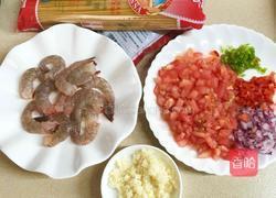 罗勒鲜虾意面的做法图解2