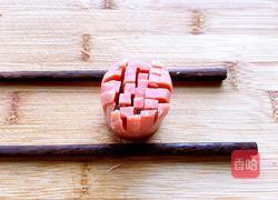 油爆菊花肠的做法图解4