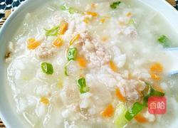 肉末冬瓜粥的做法图解1