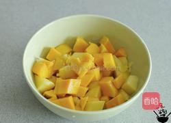 芒果椰奶冻‖一食半刻的做法图解2