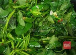 爆炒红薯叶的做法图解3