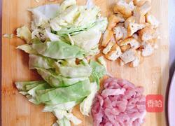 油豆腐肉丝炒面的做法图解3