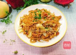 油豆腐肉丝炒面的做法图解8