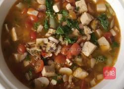番茄豆腐汤的做法图解7